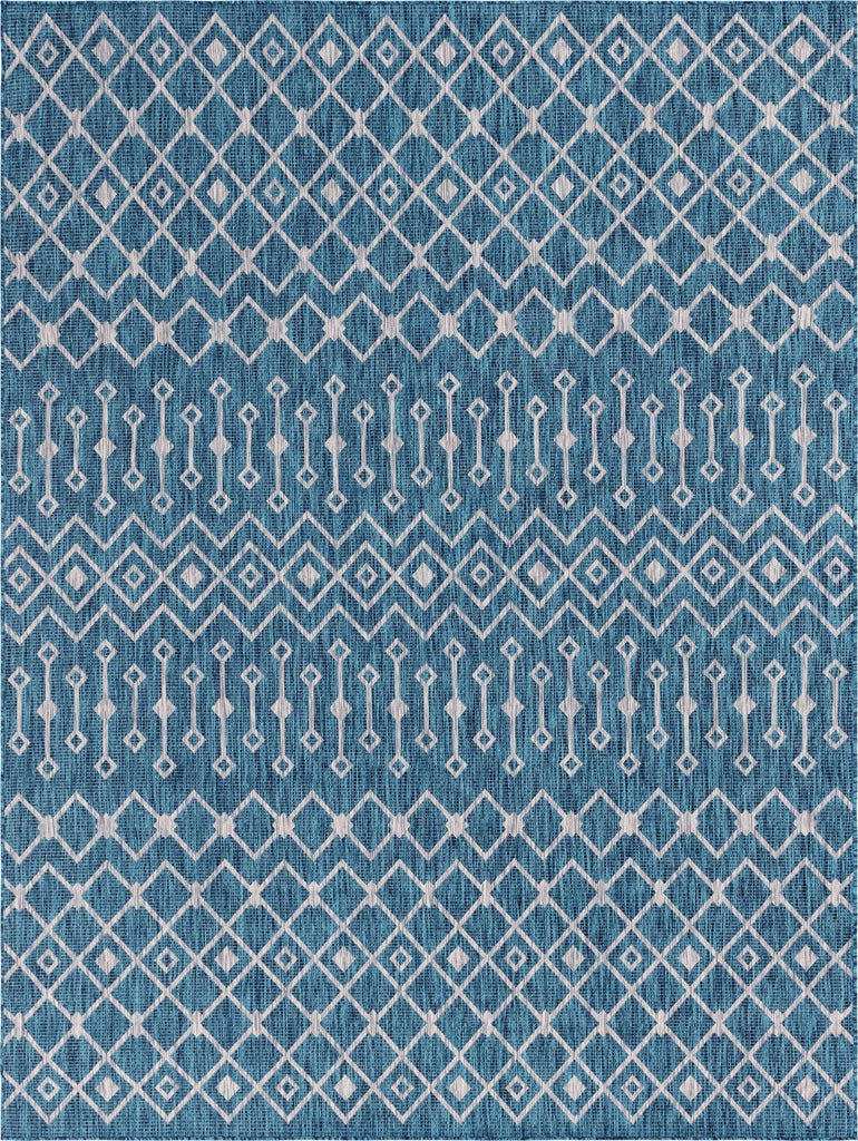 Outdoor Tribal Trellis Rug - Bombay Mercantile
