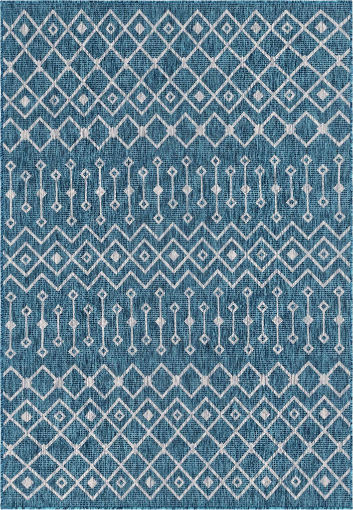 Outdoor Tribal Trellis Rug - Bombay Mercantile
