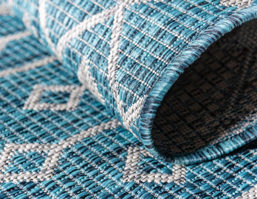 Outdoor Tribal Trellis Rug - Bombay Mercantile