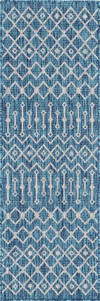 Outdoor Tribal Trellis Rug - Bombay Mercantile