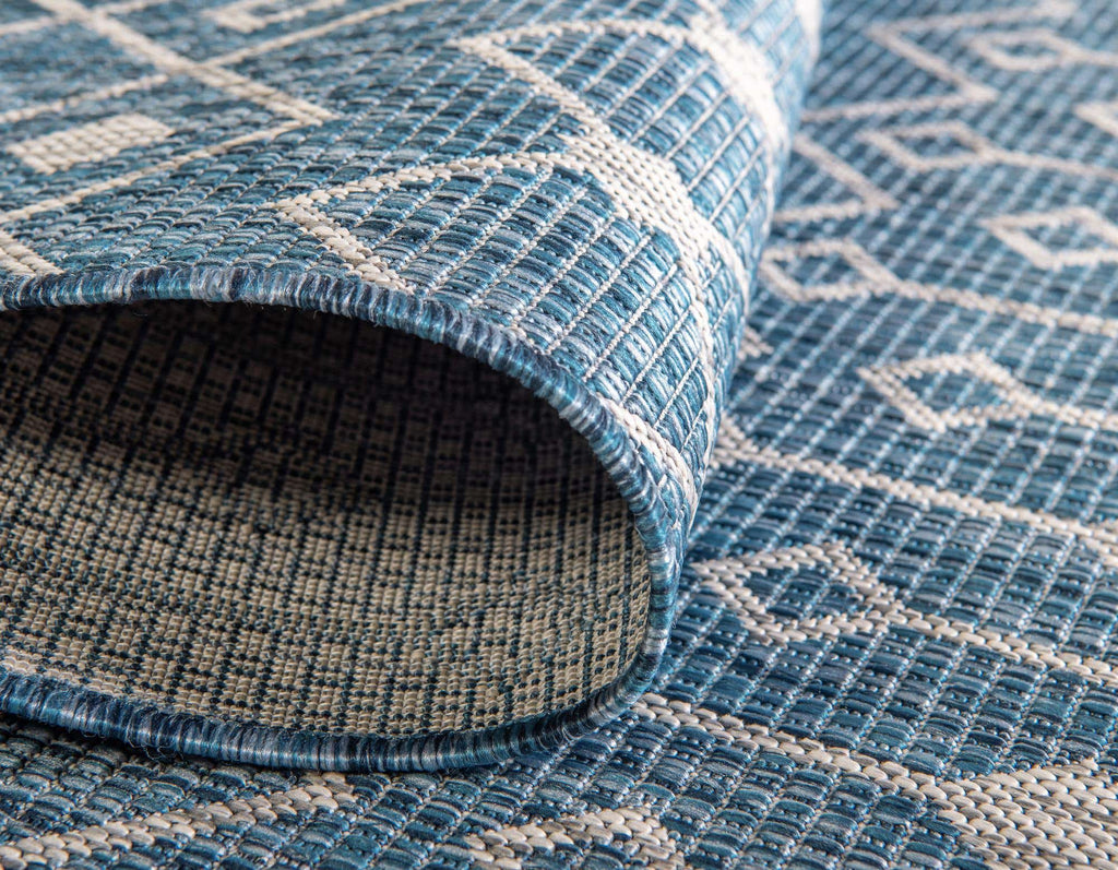 Outdoor Tribal Trellis Rug - The Nifty Decor