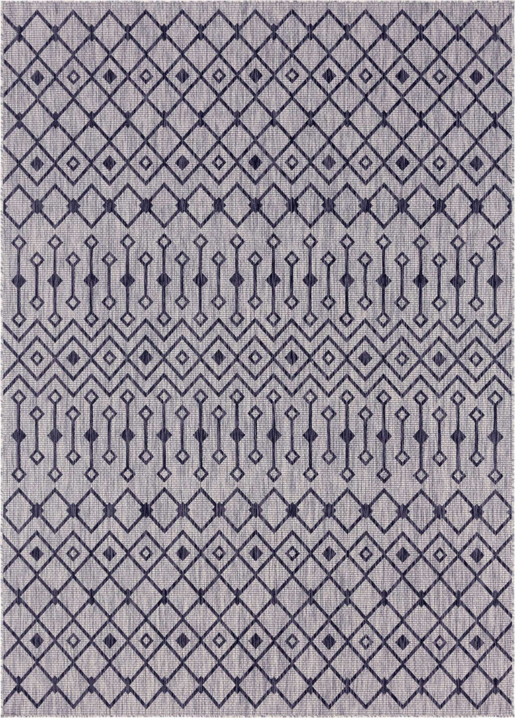 Outdoor Tribal Trellis Rug - Bombay Mercantile