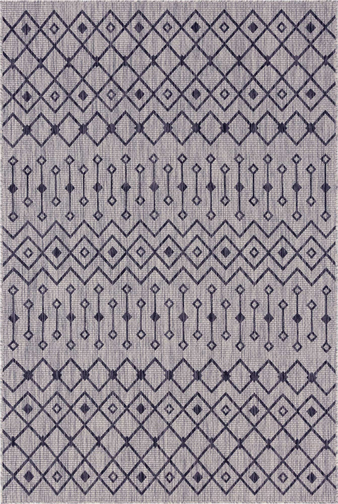 Outdoor Tribal Trellis Rug - Bombay Mercantile