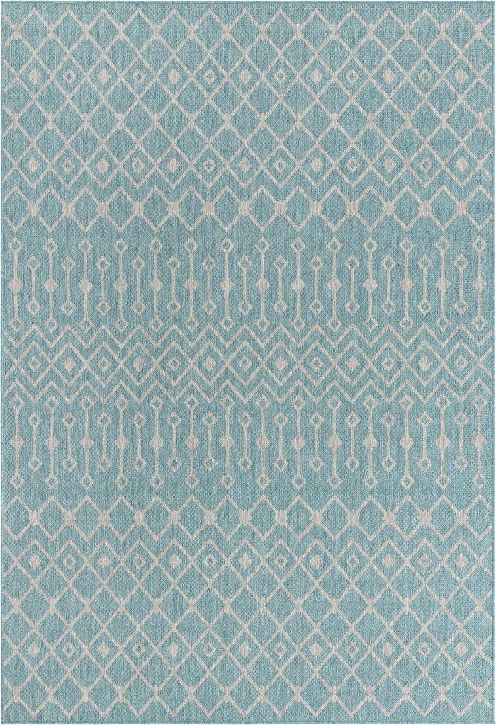 Outdoor Tribal Trellis Rug - The Nifty Decor