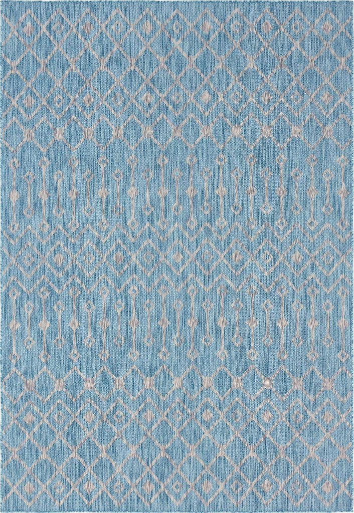 Outdoor Tribal Trellis Rug - The Nifty Decor