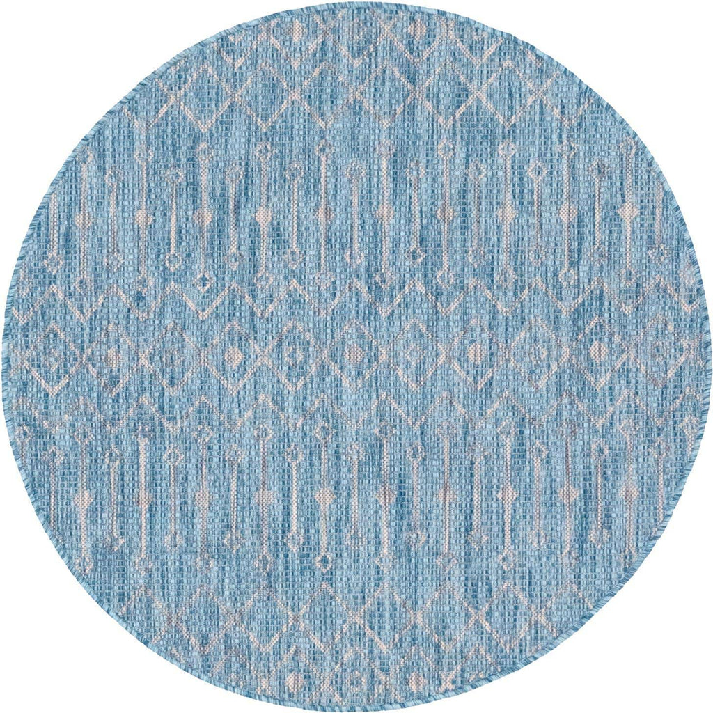 Outdoor Tribal Trellis Rug - The Nifty Decor