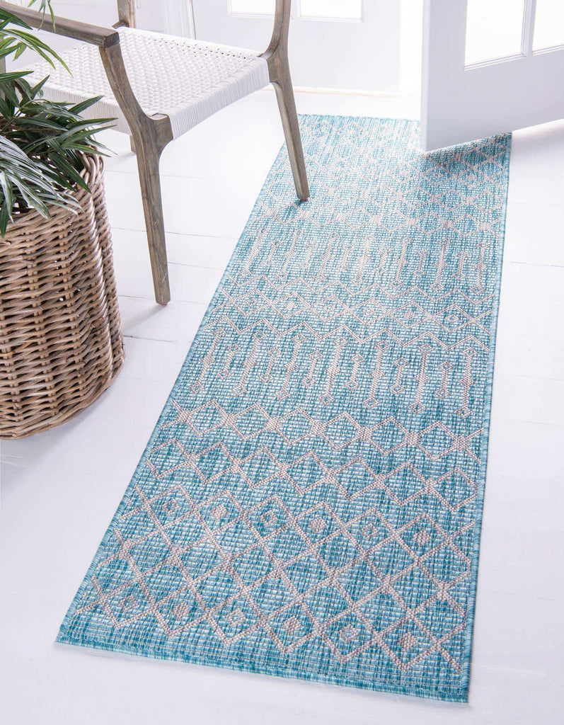 Outdoor Tribal Trellis Rug - The Nifty Decor