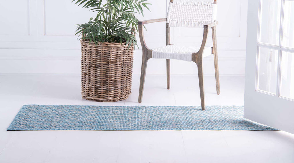 Outdoor Tribal Trellis Rug - The Nifty Decor