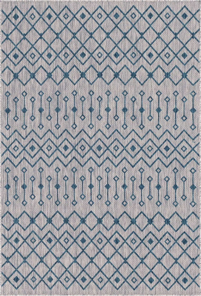 Outdoor Tribal Trellis Rug - Bombay Mercantile