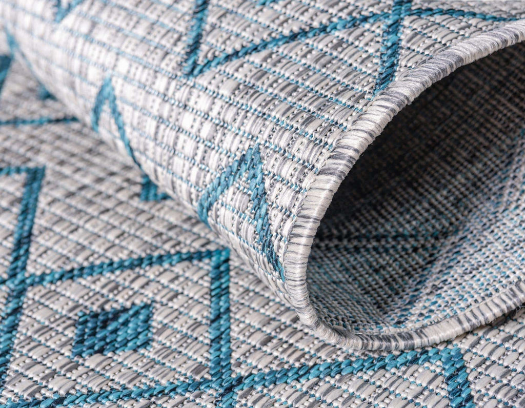Outdoor Tribal Trellis Rug - Bombay Mercantile