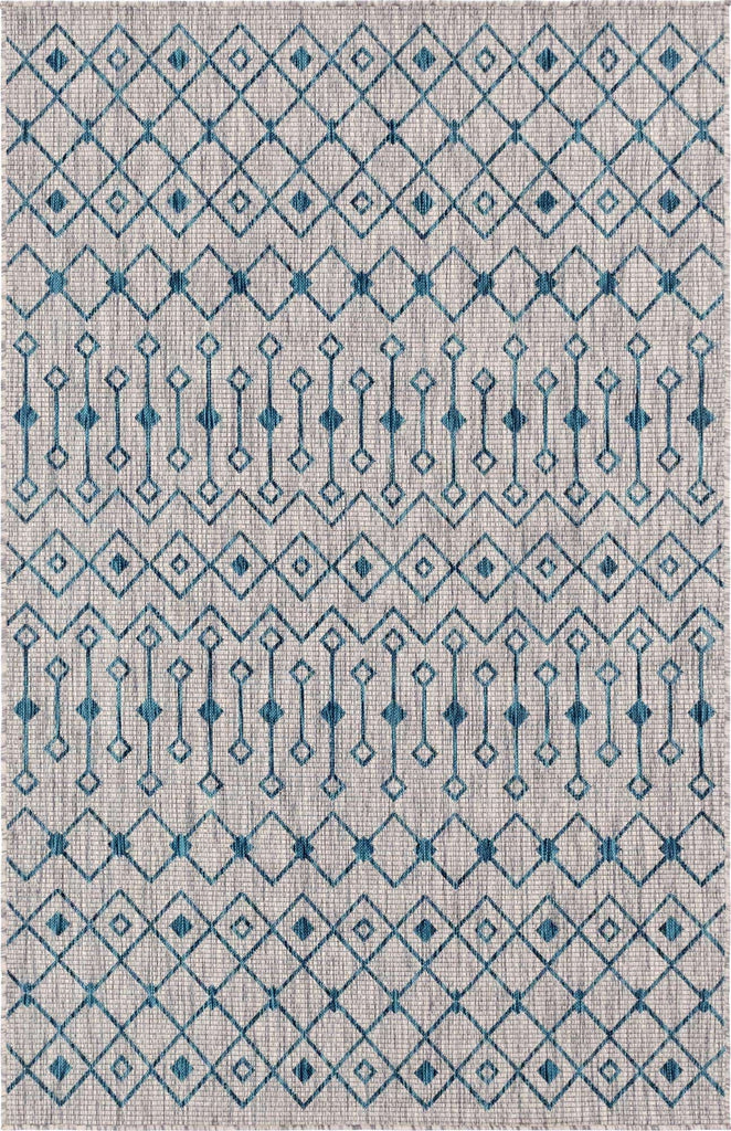 Outdoor Tribal Trellis Rug - Bombay Mercantile