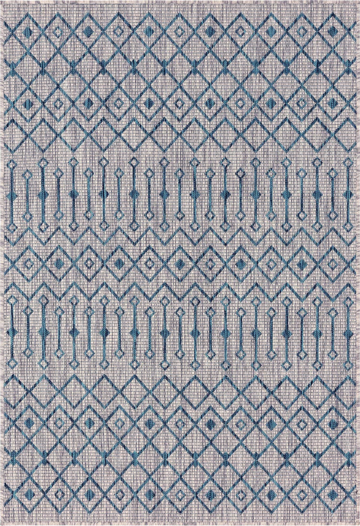 Outdoor Tribal Trellis Rug - Bombay Mercantile