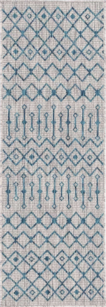 Outdoor Tribal Trellis Rug - Bombay Mercantile