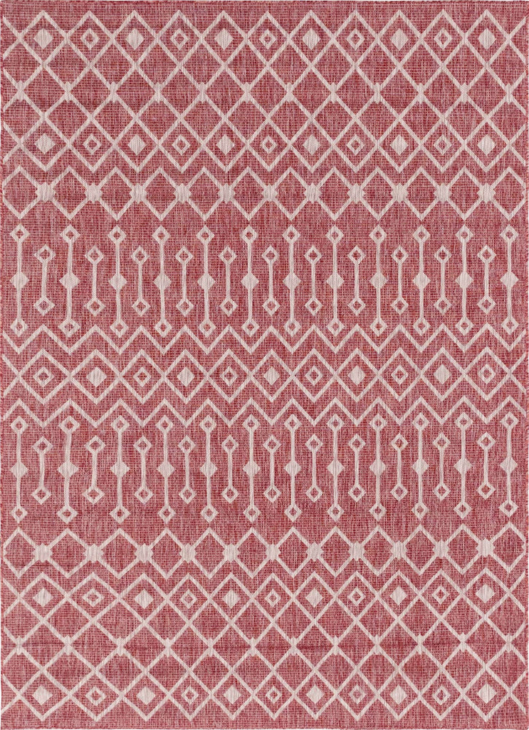 Outdoor Tribal Trellis Rug - Bombay Mercantile