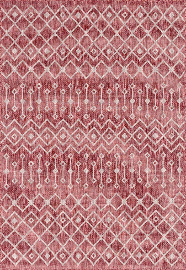 Outdoor Tribal Trellis Rug - Bombay Mercantile