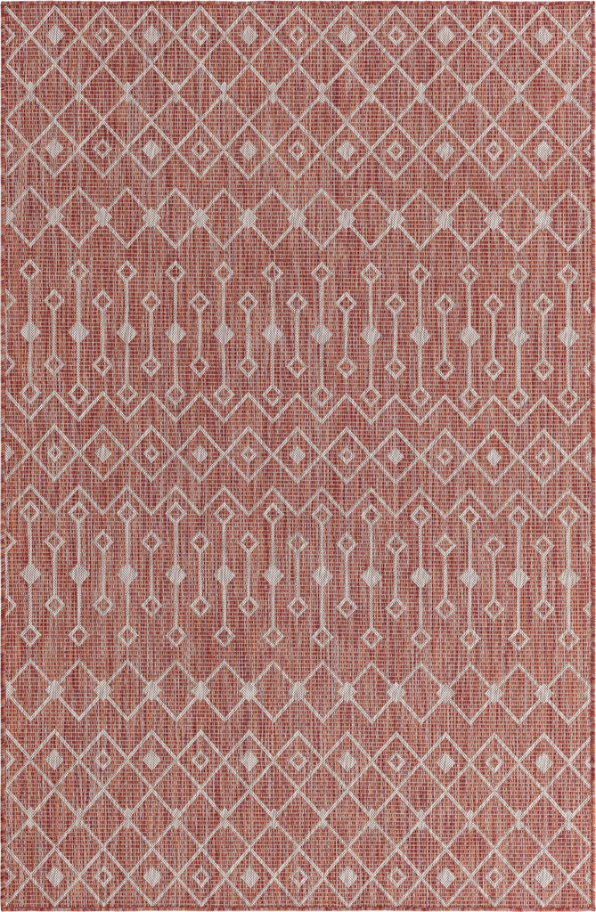 Outdoor Tribal Trellis Rug - Bombay Mercantile