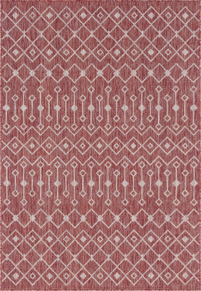 Outdoor Tribal Trellis Rug - Bombay Mercantile