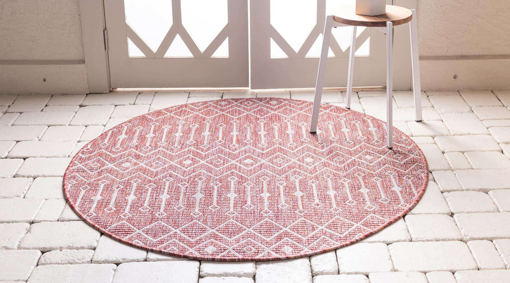 Outdoor Tribal Trellis Rug - Bombay Mercantile