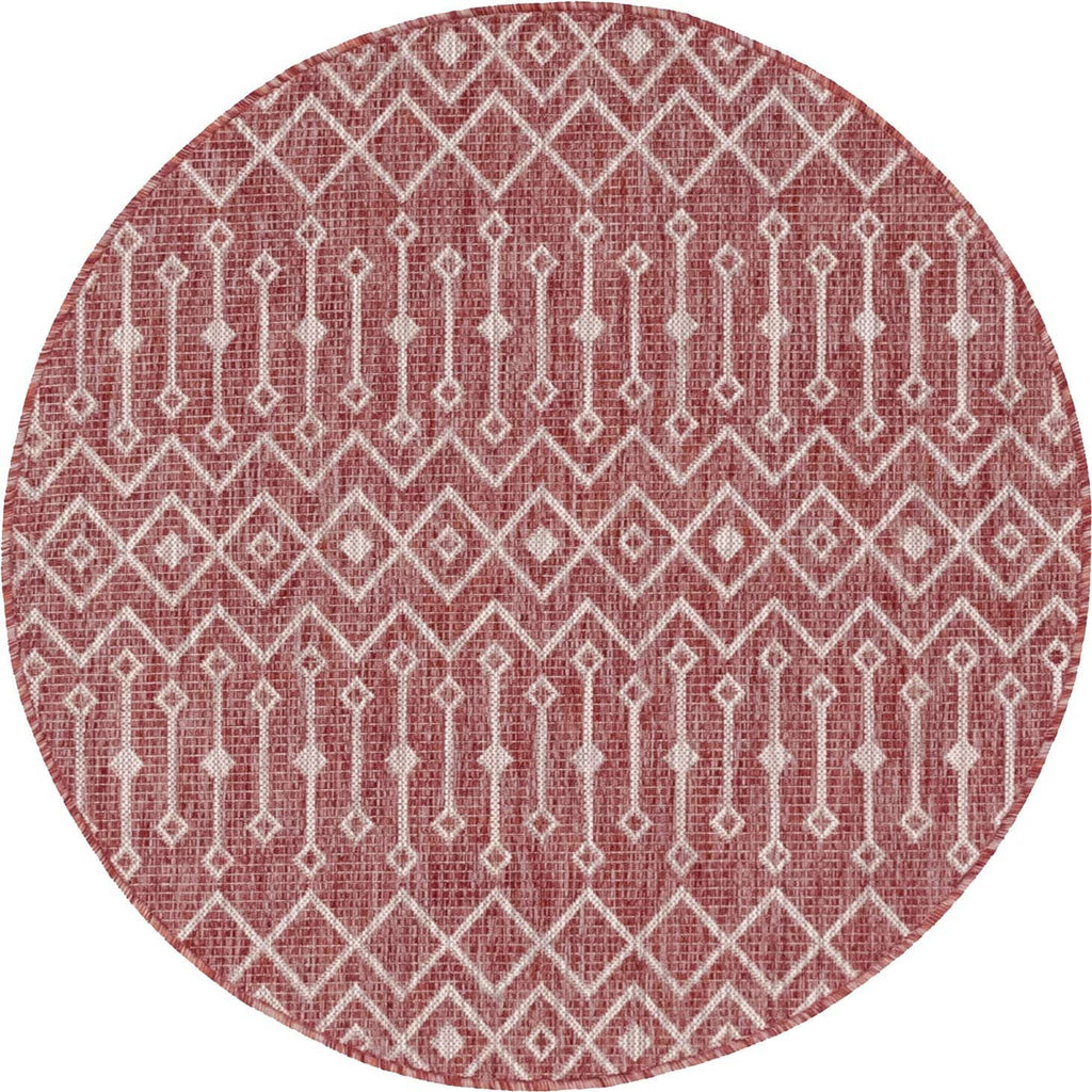 Outdoor Tribal Trellis Rug - Bombay Mercantile