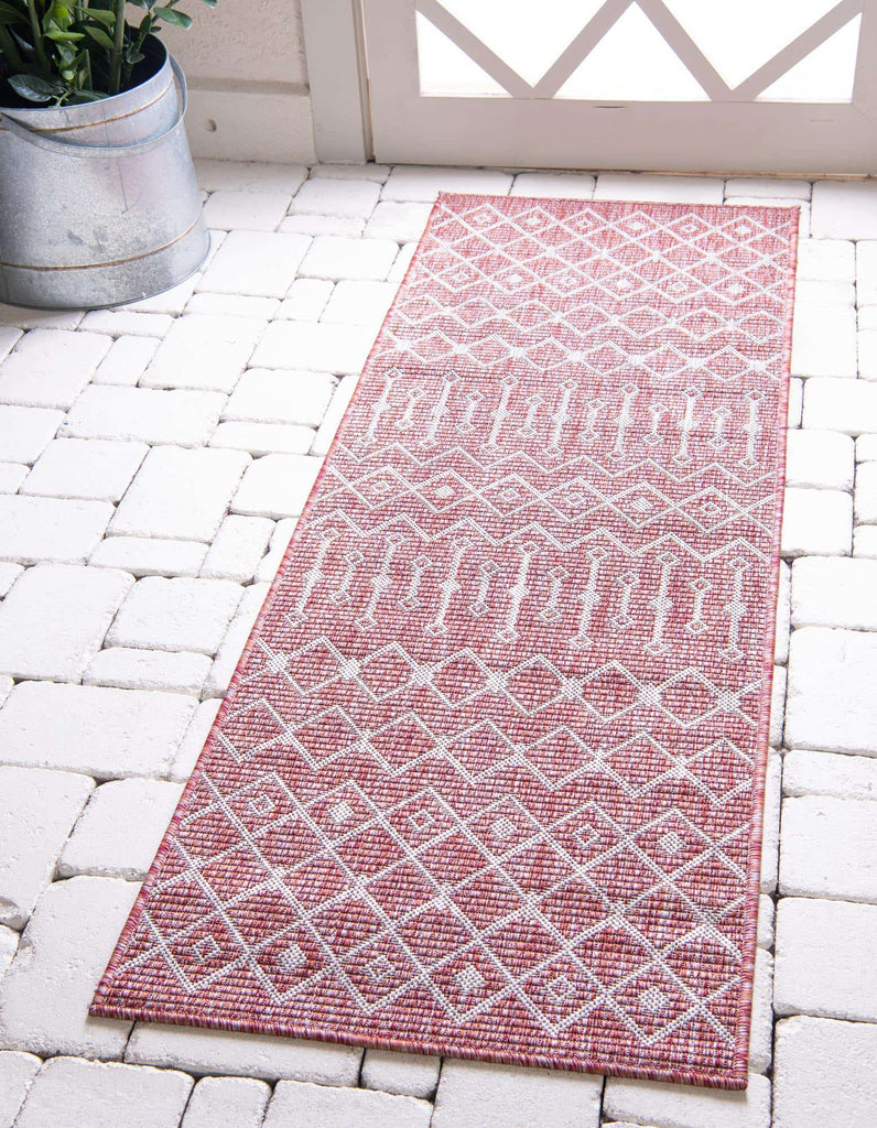 Outdoor Tribal Trellis Rug - Bombay Mercantile