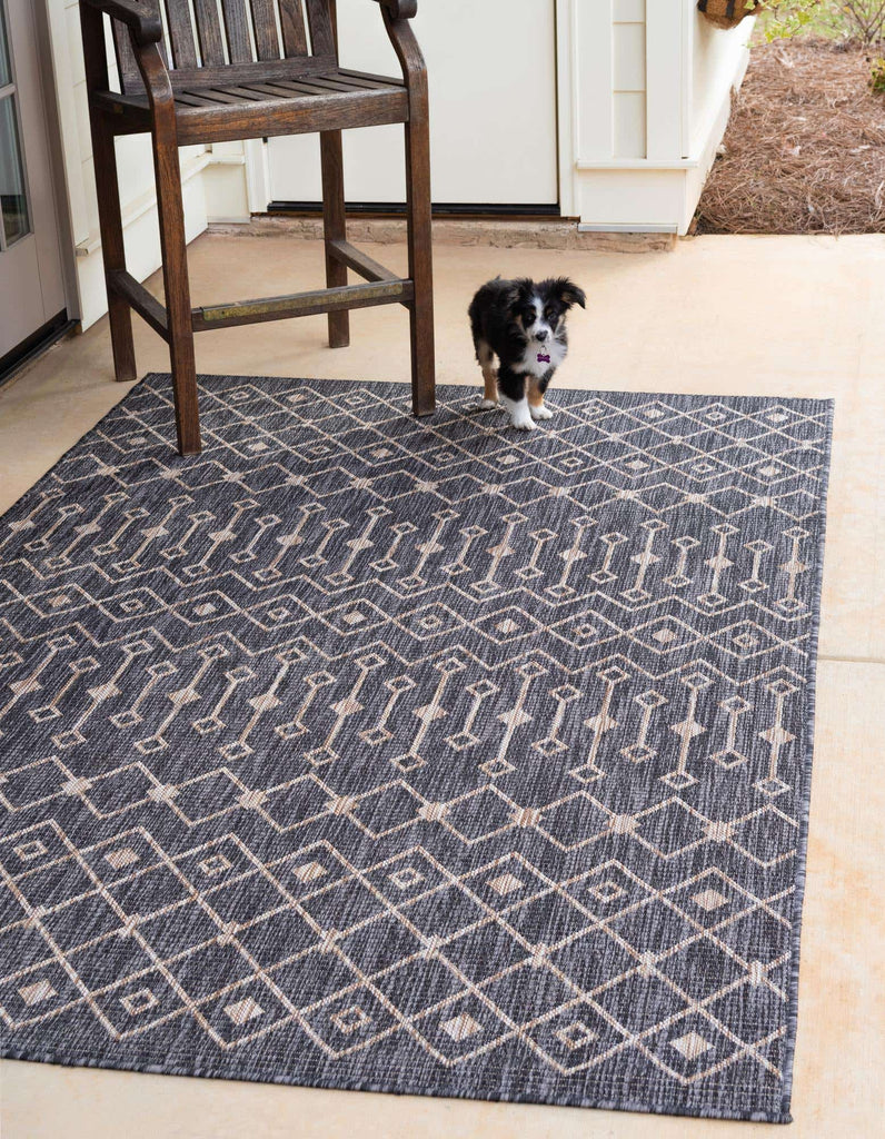 Outdoor Tribal Trellis Rug - The Nifty Decor