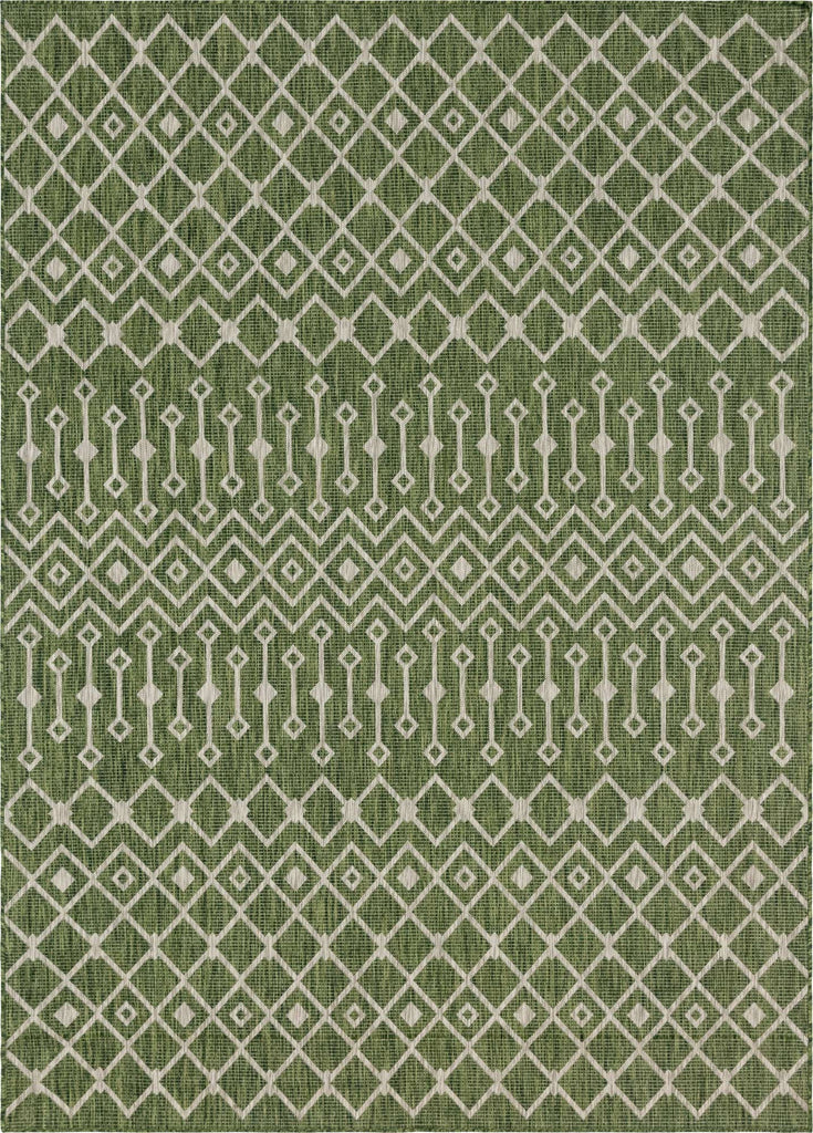 Outdoor Tribal Trellis Rug - Bombay Mercantile