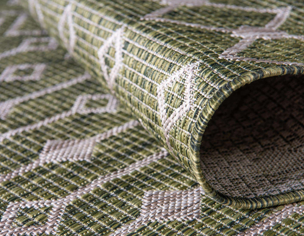 Outdoor Tribal Trellis Rug - Bombay Mercantile