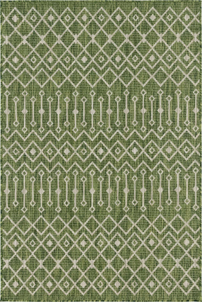 Outdoor Tribal Trellis Rug - Bombay Mercantile