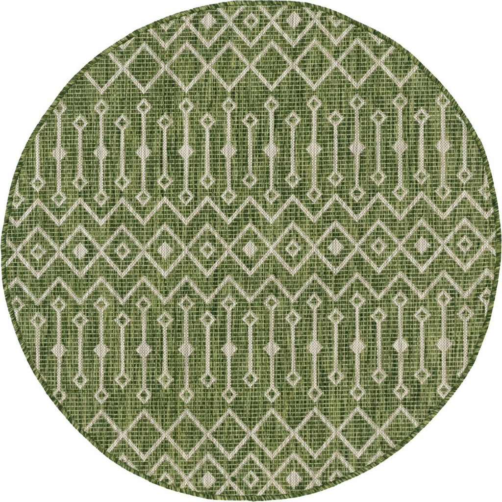 Outdoor Tribal Trellis Rug - Bombay Mercantile