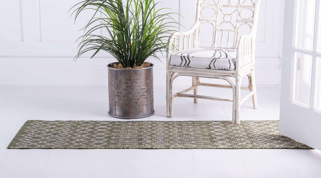 Outdoor Tribal Trellis Rug - Bombay Mercantile
