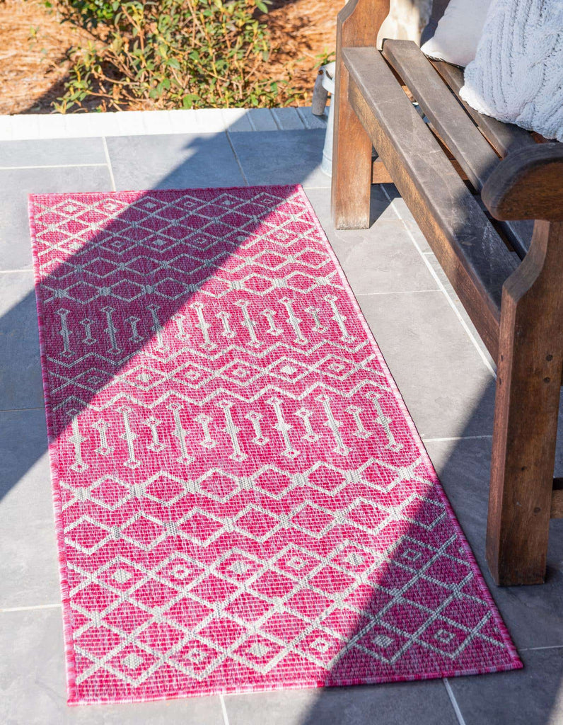 Outdoor Tribal Trellis Rug - The Nifty Decor