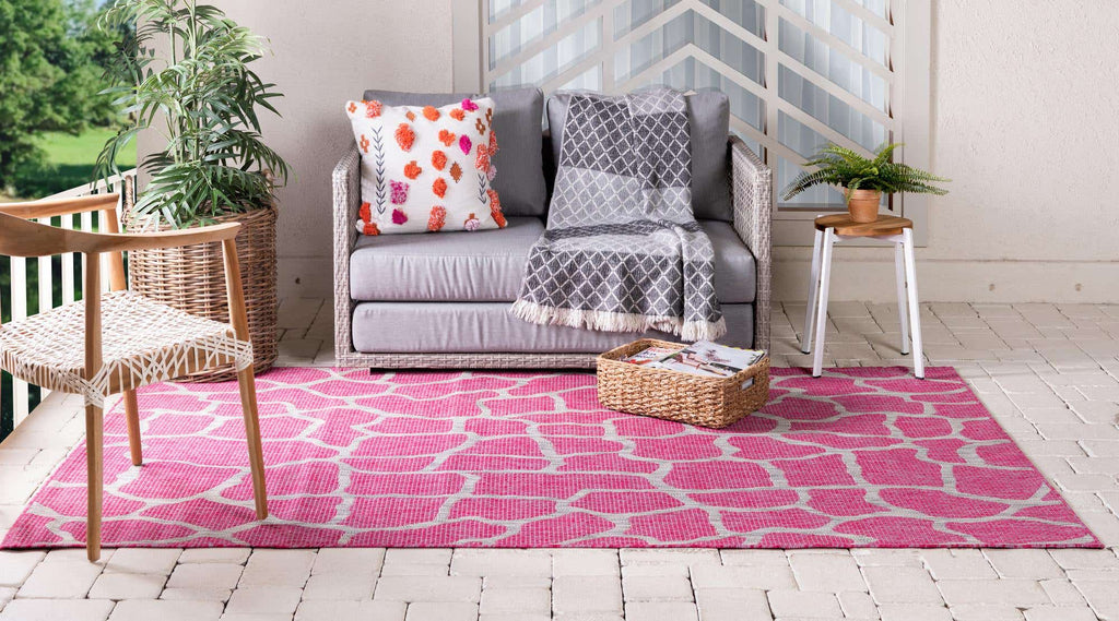 Outdoor Giraffe Rug - The Nifty Decor