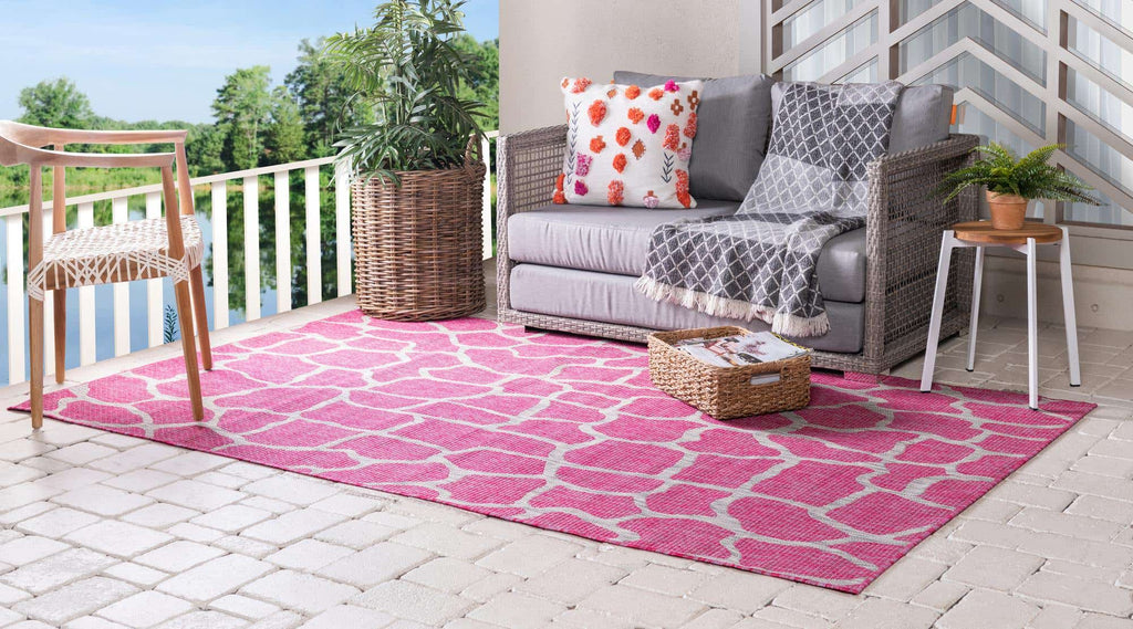 Outdoor Giraffe Rug - The Nifty Decor