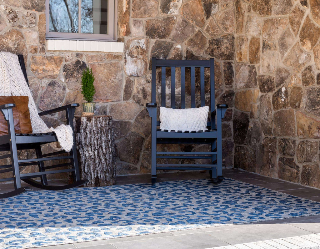 Outdoor Leopard Rug - The Nifty Decor