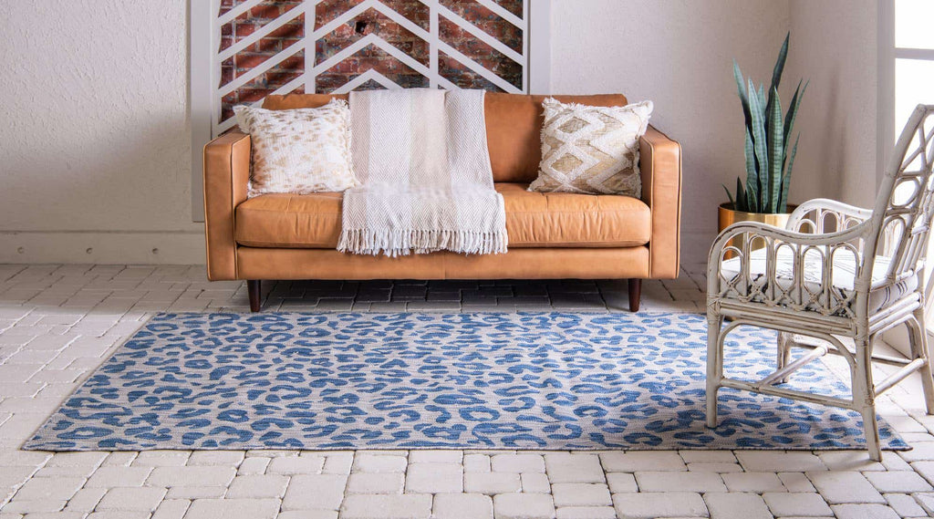 Outdoor Leopard Rug - The Nifty Decor