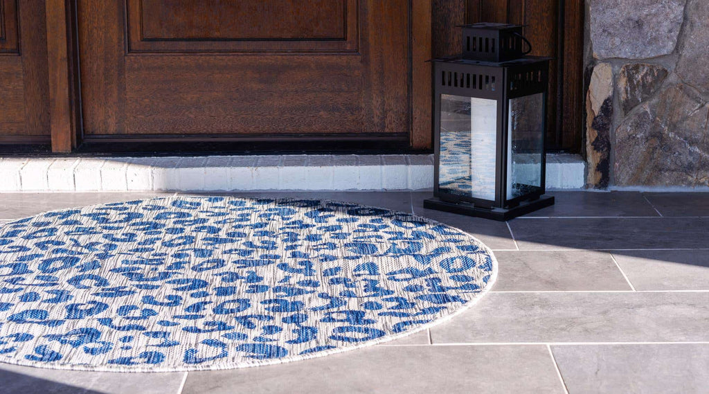 Outdoor Leopard Rug - The Nifty Decor