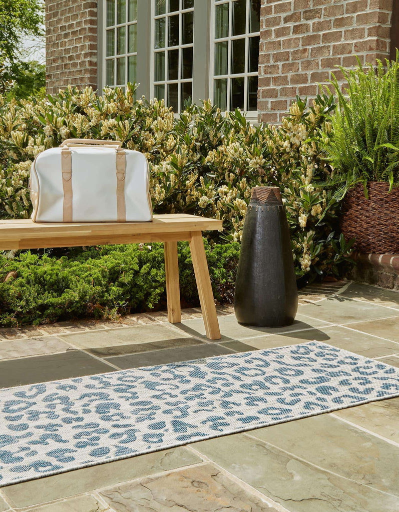 Outdoor Leopard Rug - The Nifty Decor