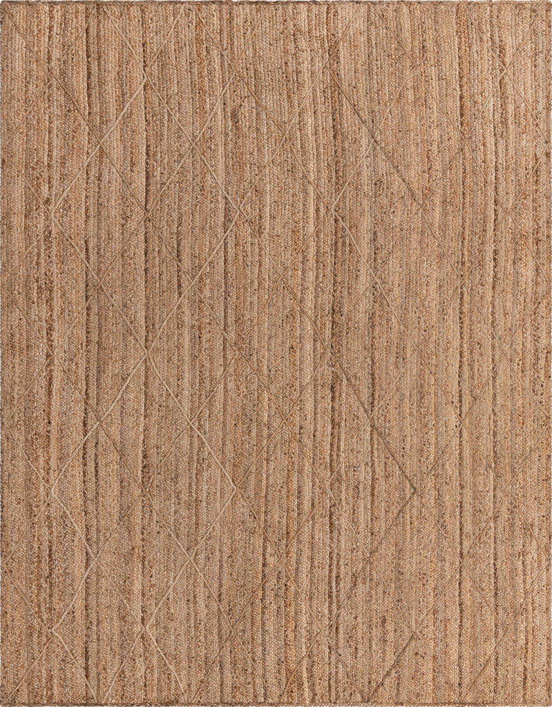 Trellis Braided Jute Rug - The Nifty Decor