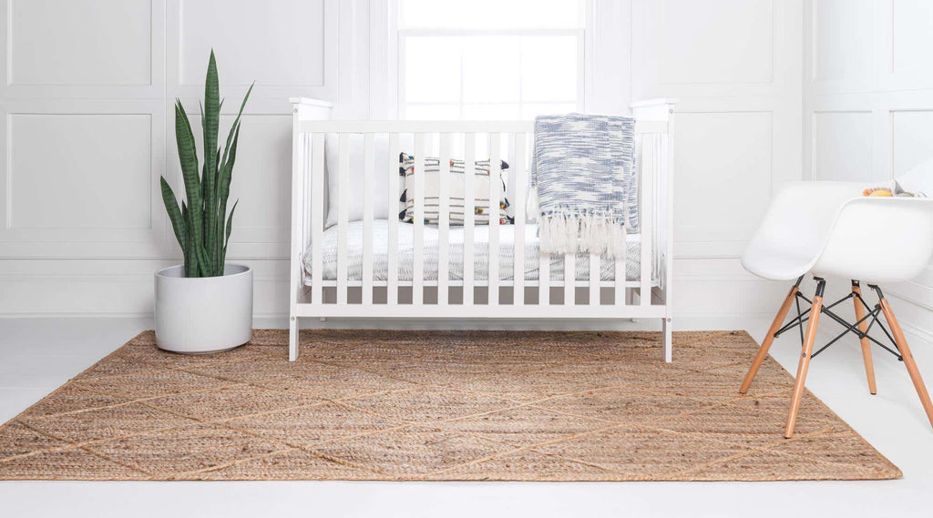 Trellis Braided Jute Rug - The Nifty Decor