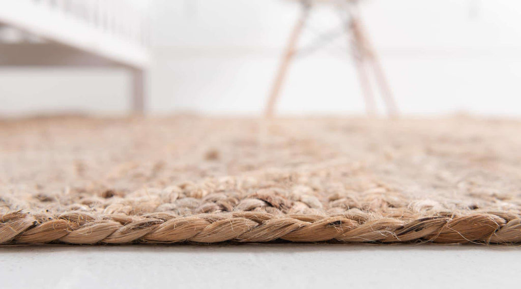 Trellis Braided Jute Rug - The Nifty Decor