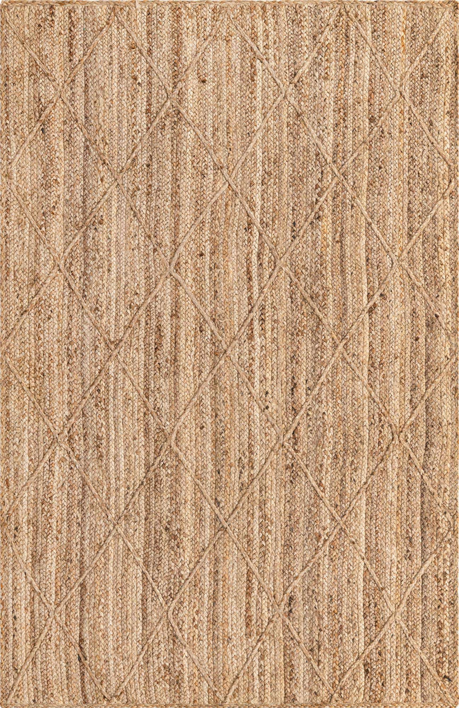 Trellis Braided Jute Rug - The Nifty Decor