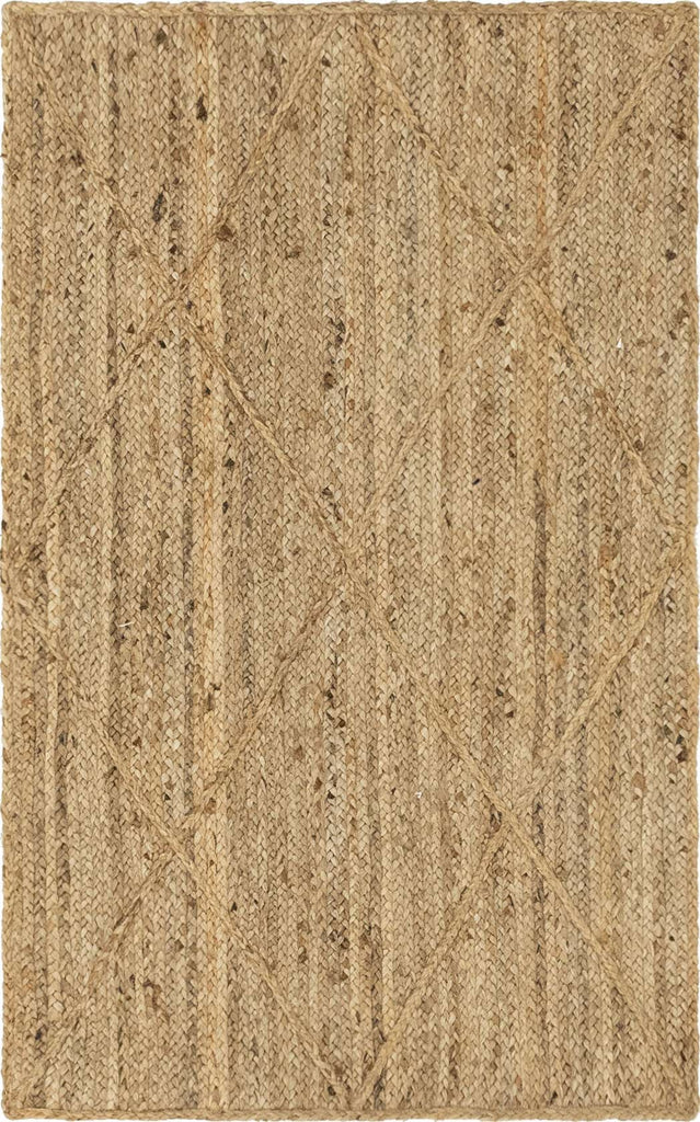 Trellis Braided Jute Rug - The Nifty Decor