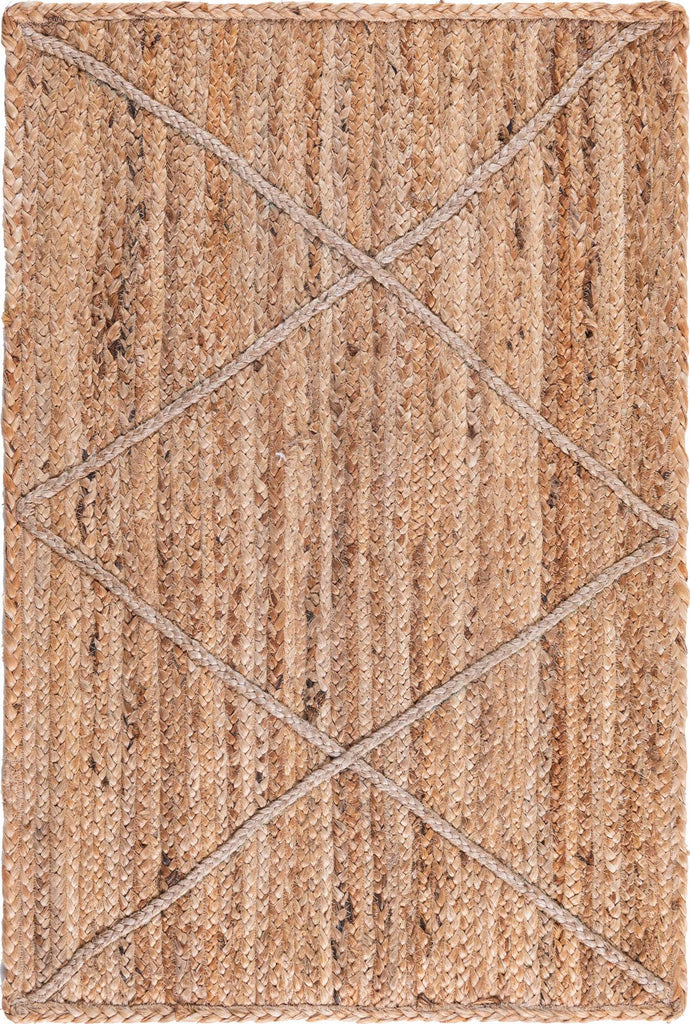 Trellis Braided Jute Rug - The Nifty Decor