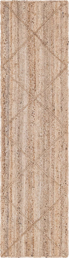 Trellis Braided Jute Rug - The Nifty Decor