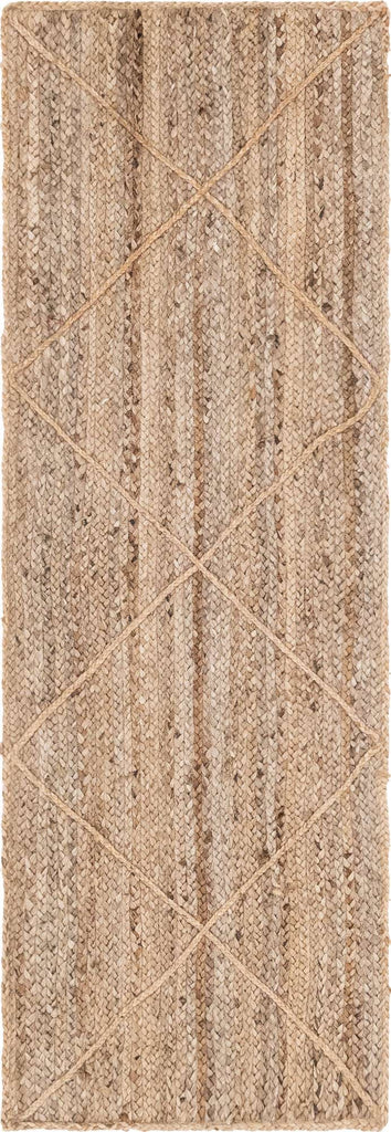 Trellis Braided Jute Rug - The Nifty Decor