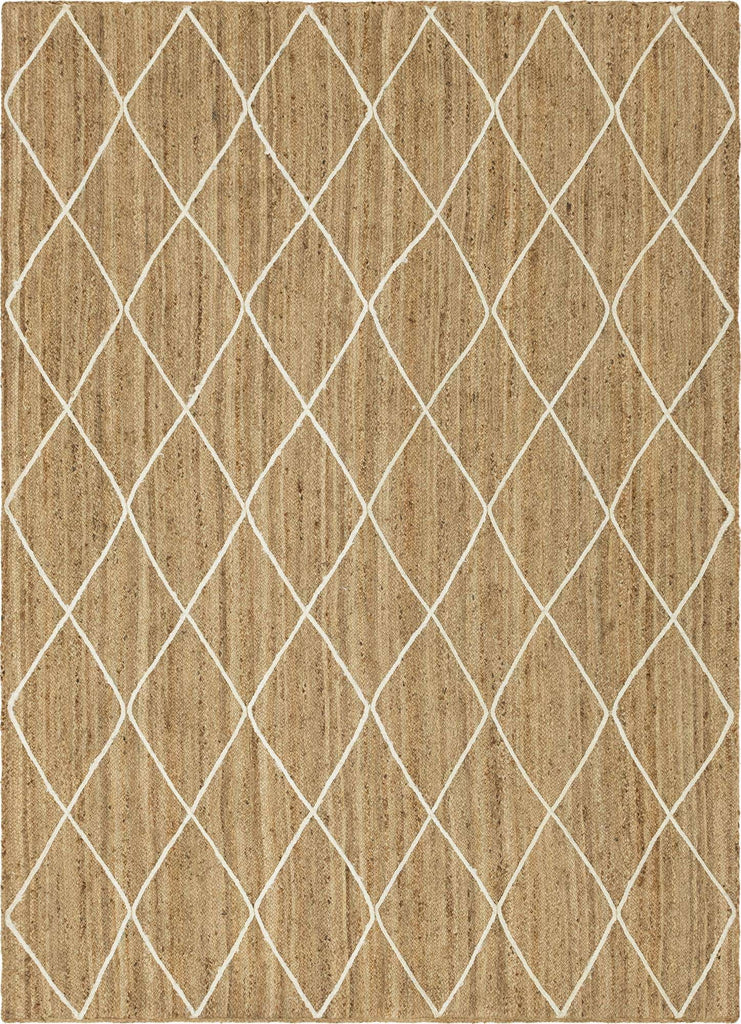 Trellis Braided Jute Rug - The Nifty Decor