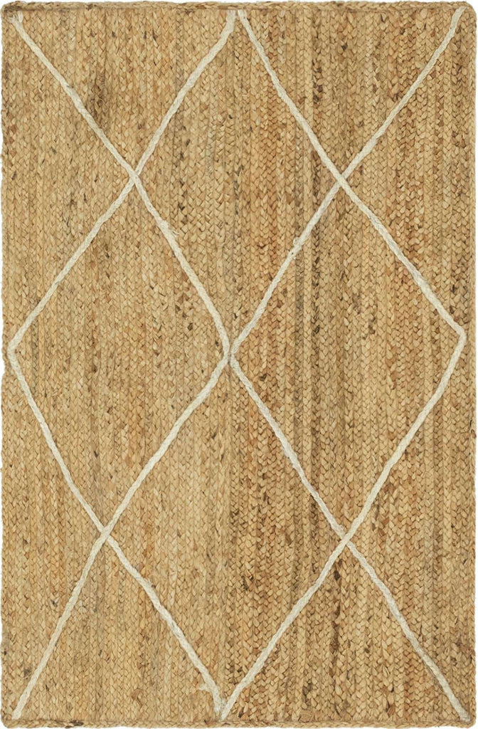 Trellis Braided Jute Rug - The Nifty Decor