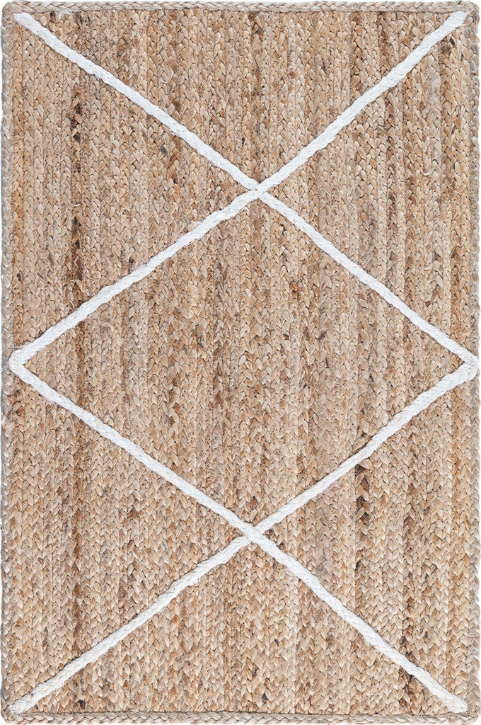 Trellis Braided Jute Rug - The Nifty Decor