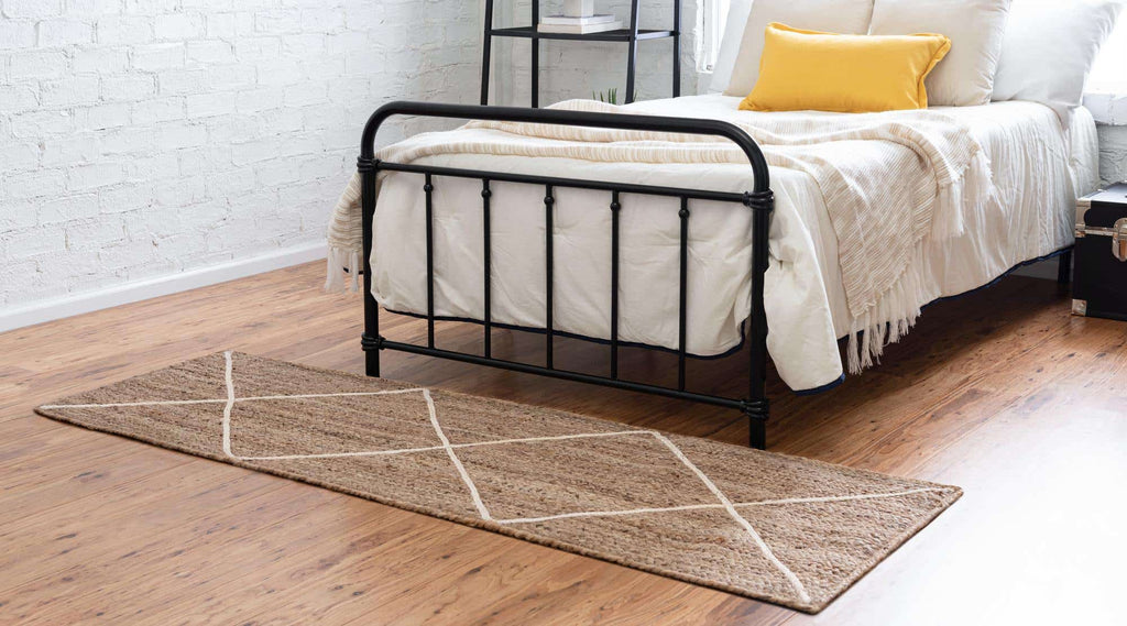 Trellis Braided Jute Rug - The Nifty Decor