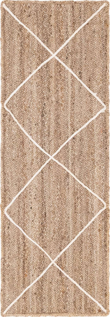 Trellis Braided Jute Rug - The Nifty Decor